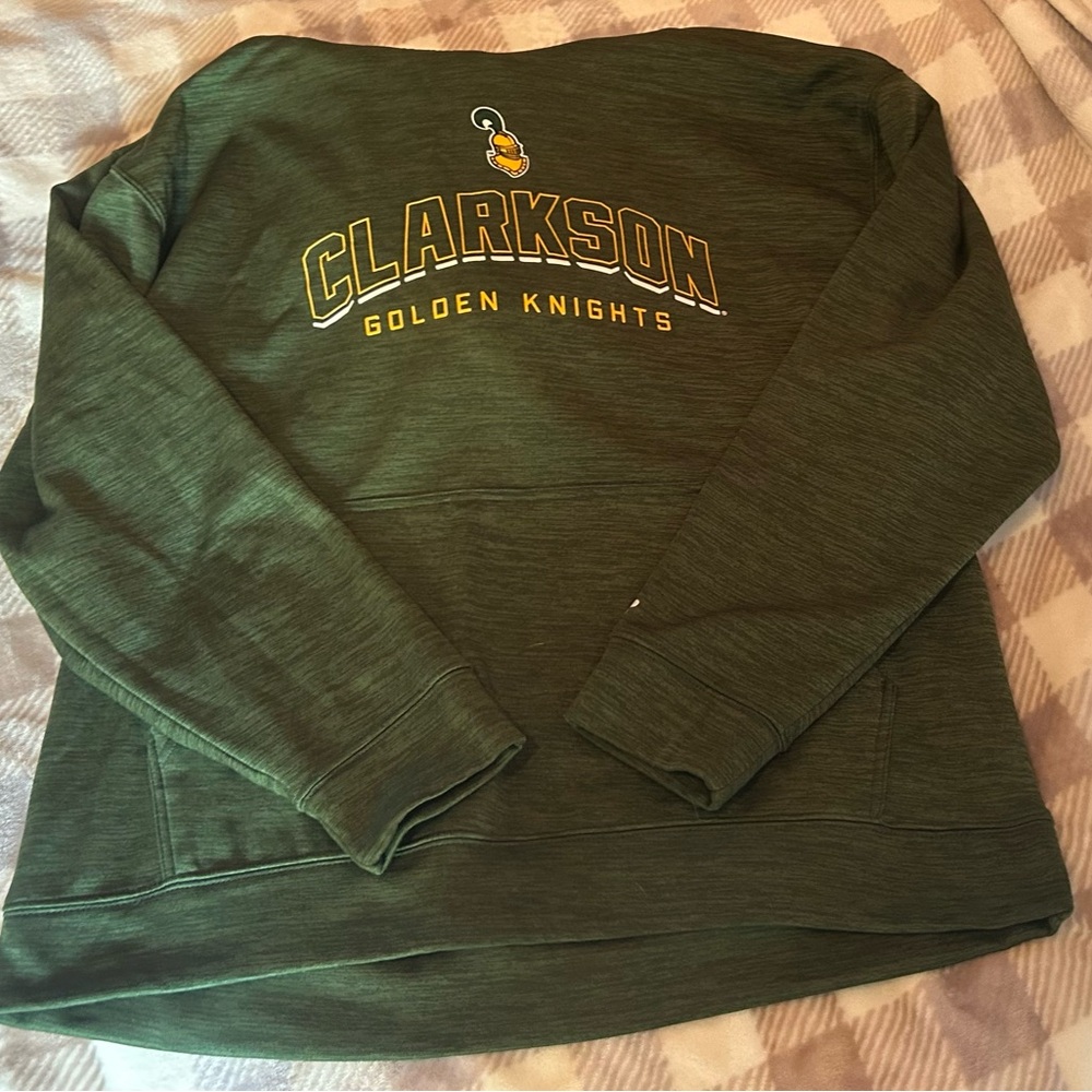 Russell Athletic Clarkson Green Crewneck Sweater
